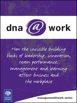 cover image of DNA@Work